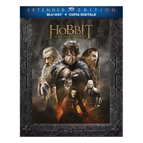 Warner Entertainment Blu Ray Hobbit La Battaglia Delle Cinque Armate (Extended Edition) (3 Blu Ray) - Peter Jackson 34096