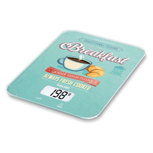 Beurer Bilancia cucina BENESSERE Ks 19 Breakfast Azzurro 70403 5 Kg