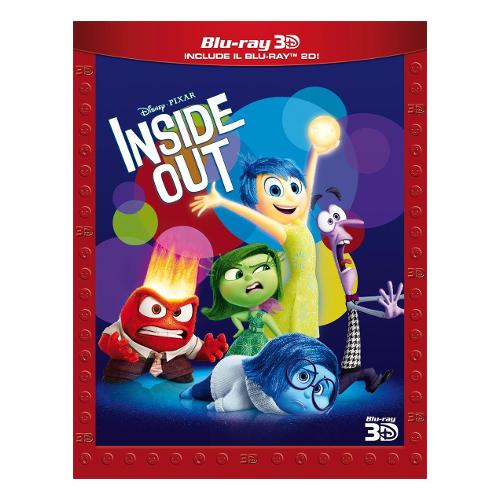 Walt Disney Blu Ray Inside Out (3D) (Blu Ray+Blu Ray 3D) - Ronnie Del Carmen, Pete Doctor BIY0436402