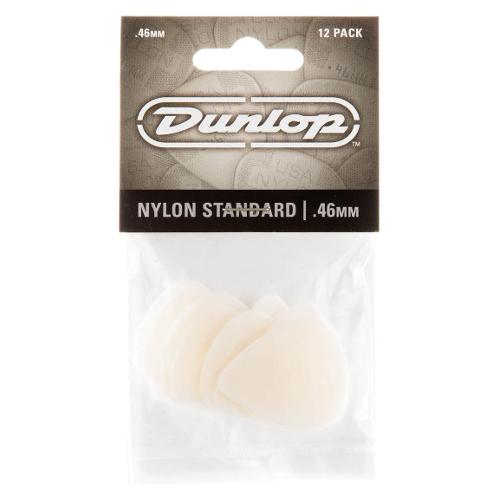 Dunlop Plettri NYLON Standard 12pz Grigio 44P 46
