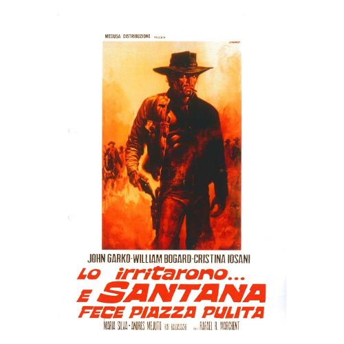 Terminal Video DVD Lo Irritarono... E Santana Fece Piazza Pulita - Rafael Romero Marchent TE0016VS