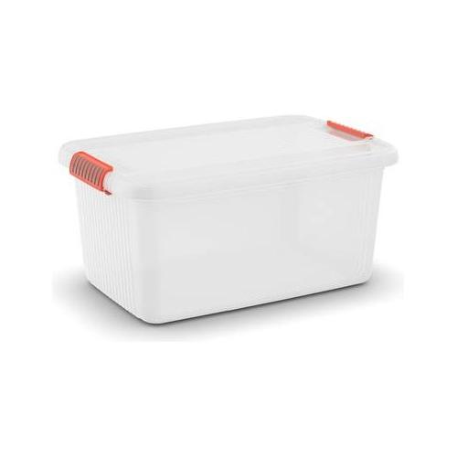 Keter Contenitore (59x39x28cm) L K LATCH BOX Bianco 85630000719