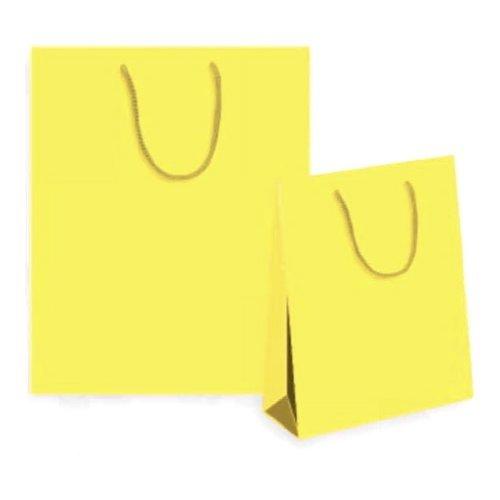 Marpimar Shopper regalo (26x12x32 cm) Luxury Giallo LX10