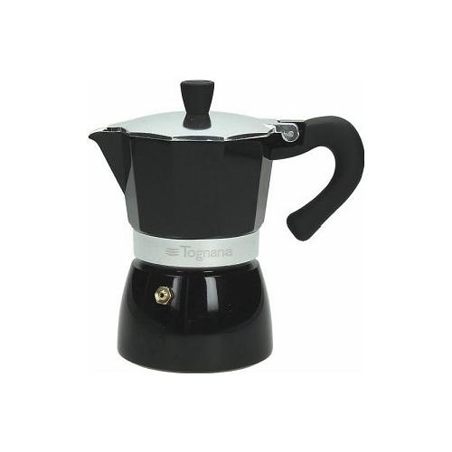 Tognana Caffettiera Alluminio 3 Tazze COFFEE STAR Nero V4430034702
