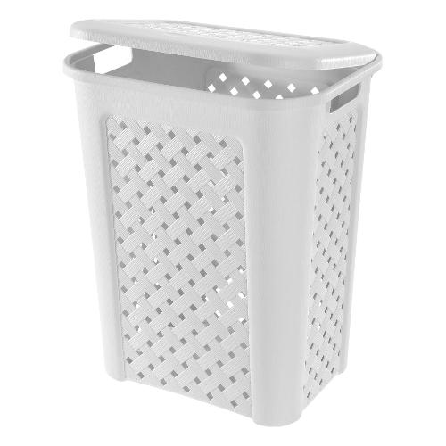 Tontarelli Porta biancheria Plastica (50L) ARIANNA Bianco 8105408112