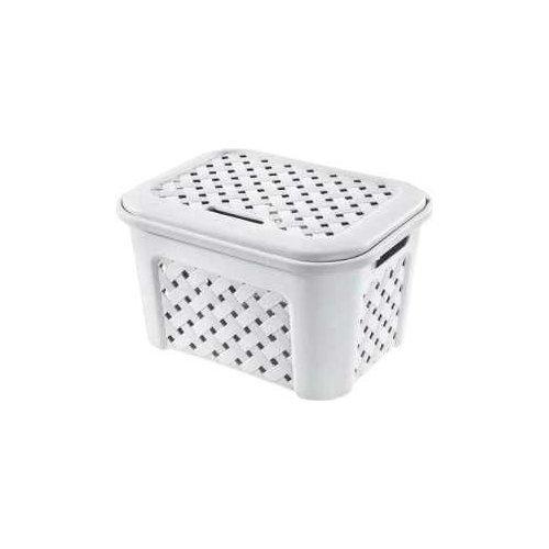 Tontarelli Cesta con coperchio (43,5x33,5x26cm) ARIANNA Angora 8105406112