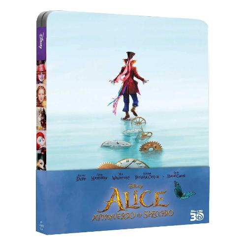 Walt Disney Blu Ray Alice Attraverso Lo Specchio (Steelbook) (Blu-Ray+Blu-Ray 3D) - James Bobin BIY0452702