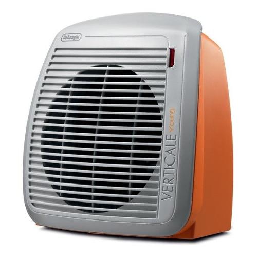 De Longhi Termoventilatore VERTICALE YOUNG Hvy1020O Grigio e Arancio 0114711021 2000W