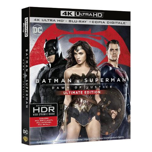 Warner Entertainment Blu Ray 4K Batman V Superman - Dawn Of Justice (4K Ultra HD+Blu-Ray) - Zack Snyder 1000614166