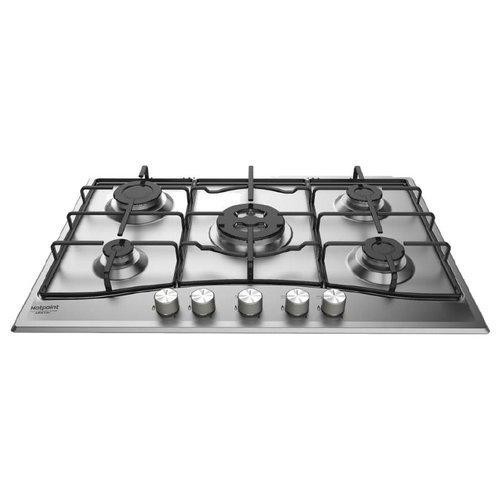 Hotpoint Piano cottura gas 5 zone Pcn 752 T Ix Ha Inox (75cm)