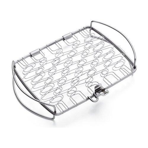 Weber Griglia barbecue da pesce inox (46x28x5,6cm) 6471