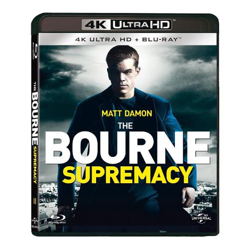 Universal Pictures Blu Ray 4K Bourne Supremacy (Blu Ray 4K Ultra Hd+Blu Ray) - Paul Greengrass