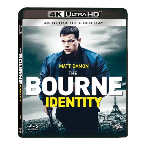 Universal Pictures Blu Ray 4K Bourne Identity (Blu Ray 4K Ultra Hd+Blu Ray) - Doug Liman