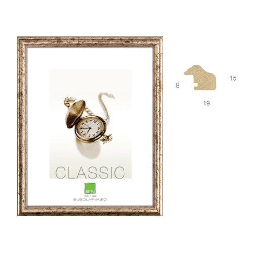 Cornice in legno CLASSIC CLAUDIA Argento anticato 30 x 45 cm 5000 AA 13