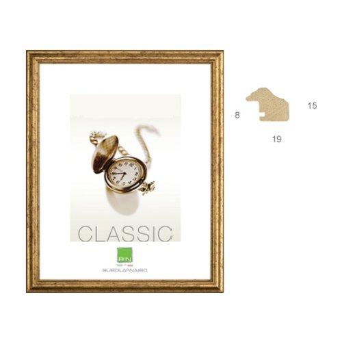 Bubola & Naibo Cornice legno (29,7x42cm) CLASSIC CLAUDIA Oro anticato 5000 OO MA3