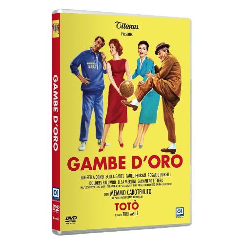 Rai Cinema DVD Toto' Gambe D'Oro - Turi Vasile 66424