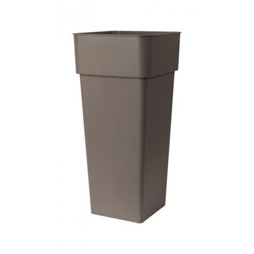 Euro 3 Plast Vaso piante alto tondo DUO tortora (38x38x80 cm) 3014 G9