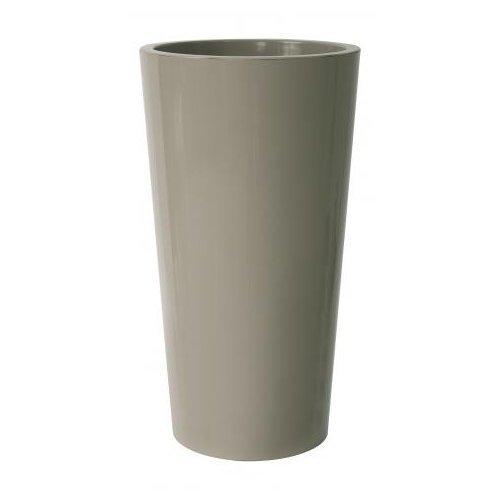 Euro 3 Plast Vaso piante alto tondo TUIT sabbia (33x61 cm) 2785 M9