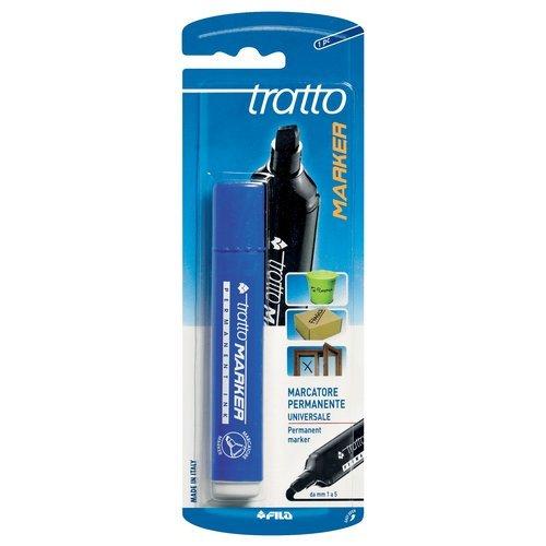 Fila Pennarello indelebile Blu tratto Min 1,0; max 5,0 mm TRATTO MARKER 044201