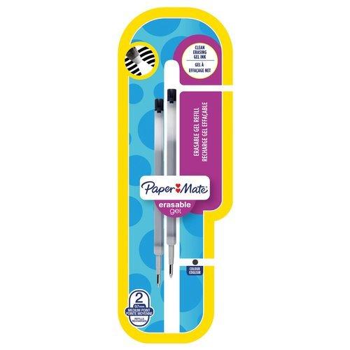 Paper Mate Set refill penne cancellabili Erasable 2 pz tratto Medio - 0,7 mm Ink Nero gel 1984519