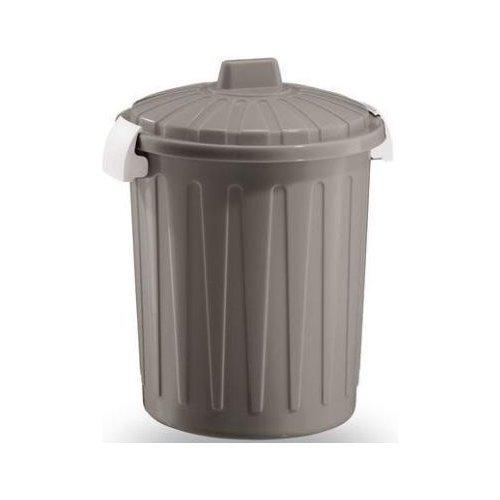 Veca Bidoncino (23Lt) coperchio a clip BLIM Tortora BD001L02300198