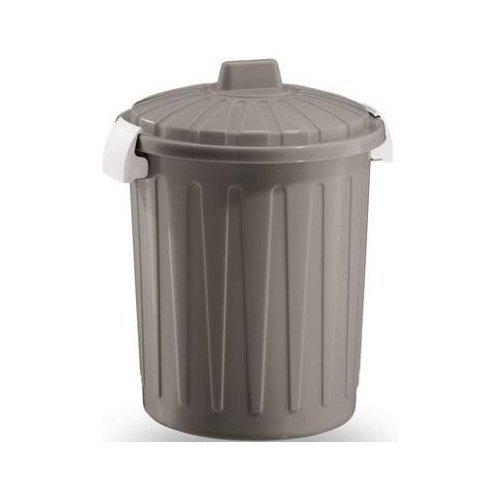 Veca Bidoncino (8Lt) coperchio a clip BLIM Tortora BD001L00800198