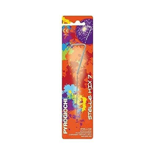 Cereria Di Giorgio Candela compleanno Nr. 7 Stellina Mix PYROGIOCHI 41077