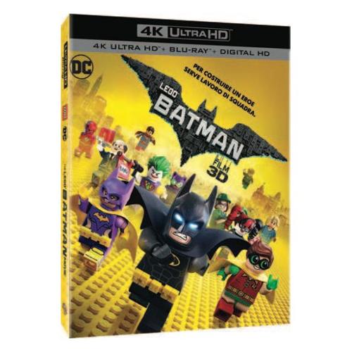 Warner Entertainment Blu Ray 4K Lego Batman Il Film (4K Ultra Hd+Blu Ray+Digital Copy) - Chris McKay 1000645232