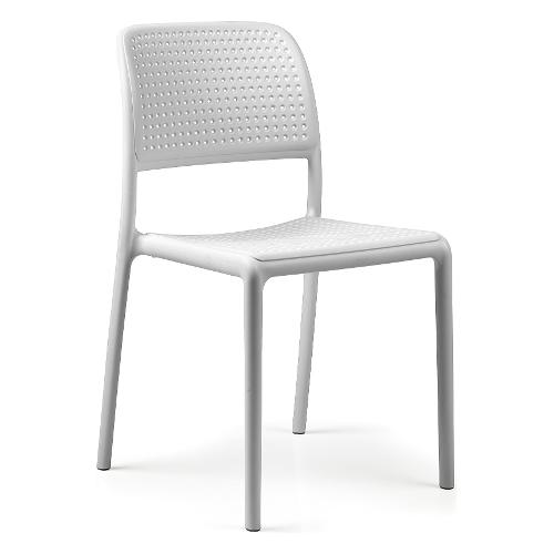 Nardi Sedia da esterno polipropilene BORA Bistrot Bianco 40243 00 000 06