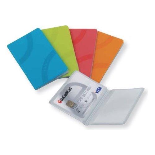 Orna Porta tessere 12 scomparti formato bancomat (6,1x0,6x9,5cm) assortito 117GDO