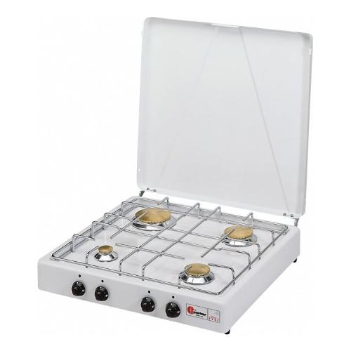 Cf Parker Fornello 4 zone cottura GPL Bianco 542C (49x47,5x12cm)