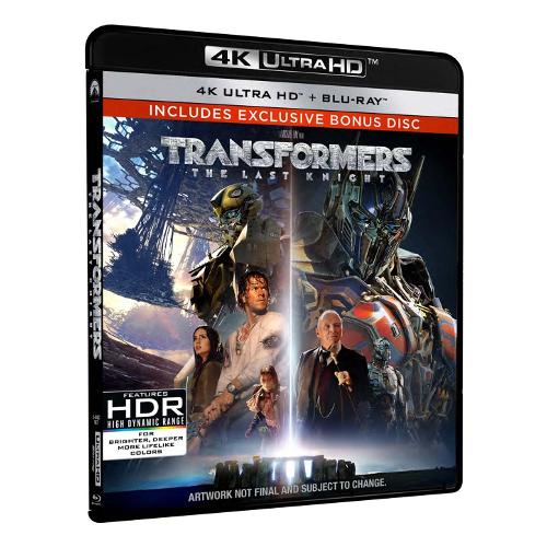 Universal Pictures Blu Ray 4K Transformers: L'Ultimo Cavaliere (4K Ultra Hd+Blu Ray) - Michael Bay 748311704PH
