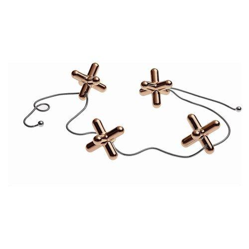 Alessi Sottopentola Tripod Metallo (60x3,2cm) Golden pink GCH01GP