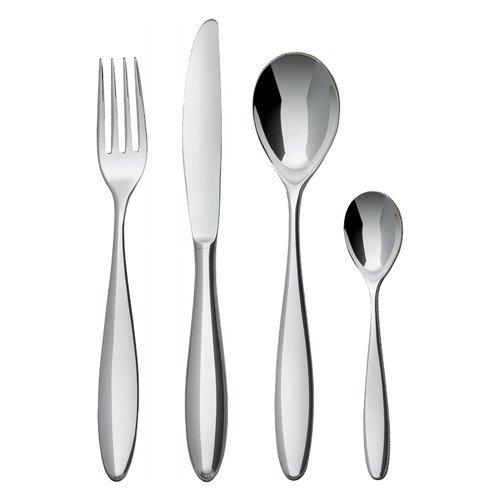 Alessi Set posate tavola 24 pz Inox MAMI Cromo lucido SG38S24M