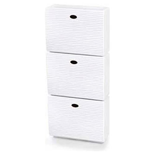 Domoliving TRIS COLORS 6 paia Scarpiera Bianco