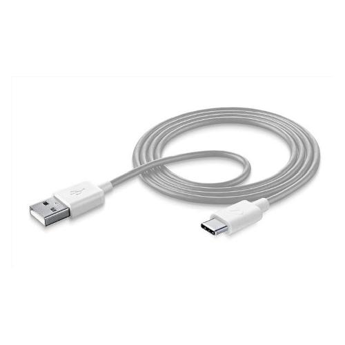 Cellular Line Cavo USB C STYLECOLOR Silver e White 1m USBDATATYCSMARTW