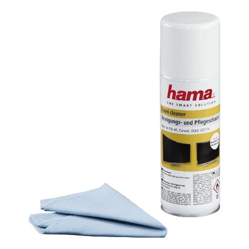 Hama Kit pulizia schermo Schiuma detergente e curativa incluso un panno 00095884