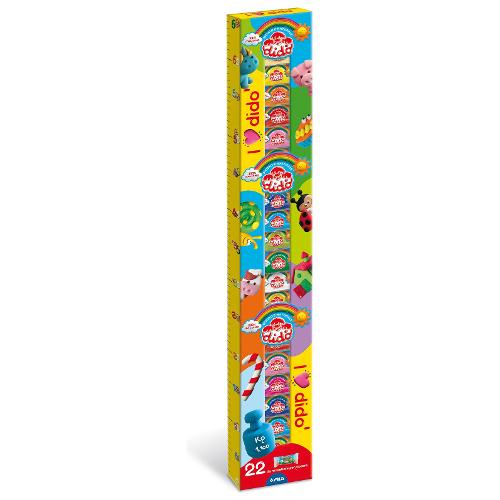 Fila Pasta modellabile Torre 12 panetti 50gr e accessori DIDÒ Multicolor 349800