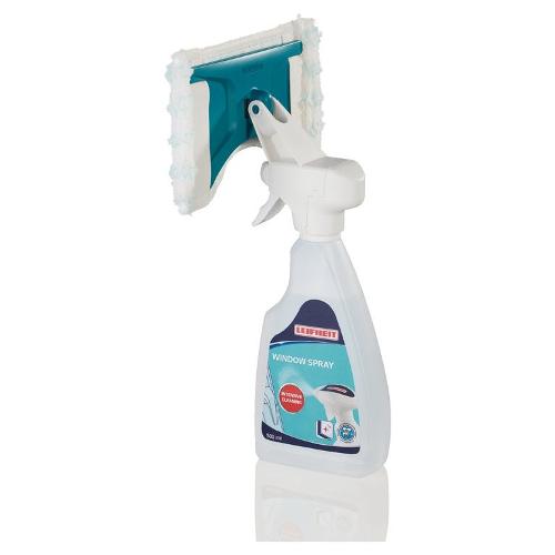 Leifheit Detergente vetri MICRO DUO Window Spray Cleaner flacone vapo 500 ml 51165