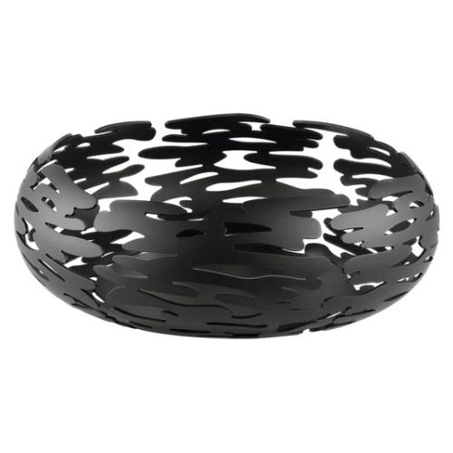 Alessi Cestino tavola Acciaio (21x7cm) BARKNEST Nero BM02 B