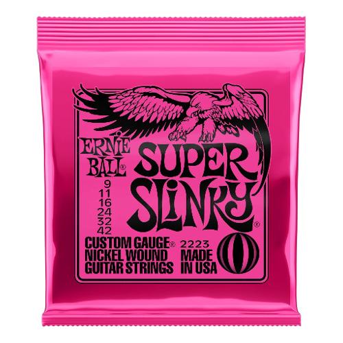 Ernie Ball Muta corde chitarra elettrica SUPER SLINKY P02223