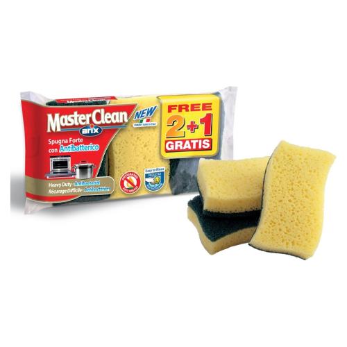 Arix Set spugne 3 pz MASTER CLEAN 12785