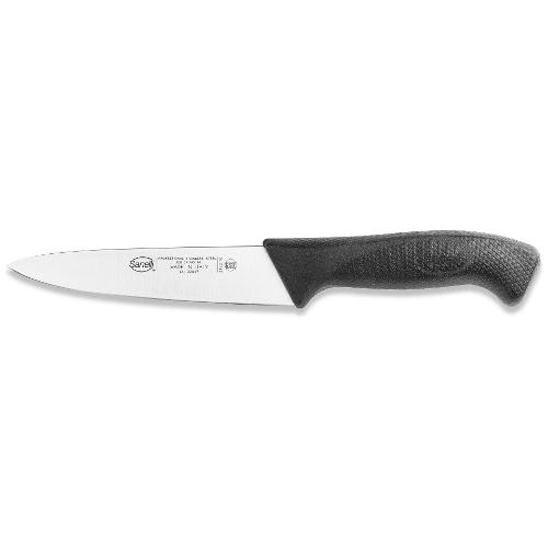 Coltellerie Sanelli Coltello cucina lama(16cm) Inox SKIN Nero e Cromo 312216