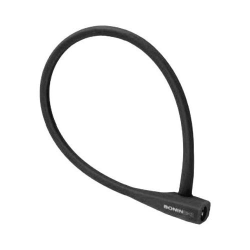 Bonin Lucchetto bici con chiave (60x1cm) Nero ILL609