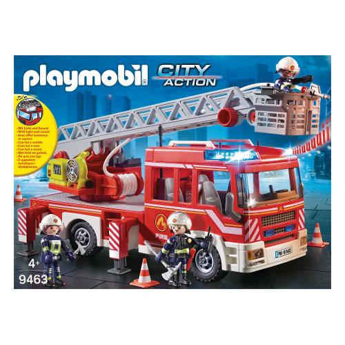 Playmobil Autoscala dei Vigili del Fuoco CITY ACTION 4-10a 9463