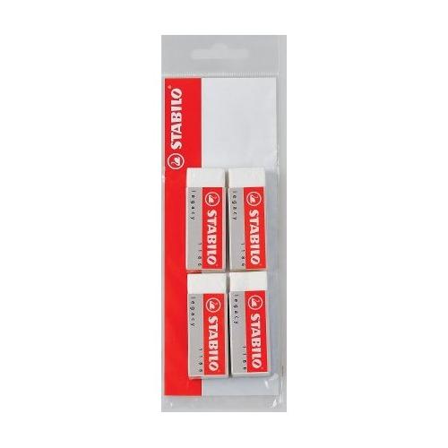 STAEDTLER Gomma cancellare 3 pz MARS PLASTIC Bianco 52653ABK3D 