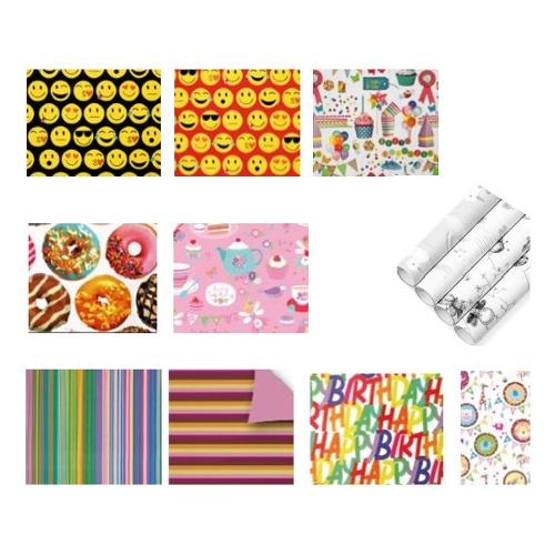 Star Rotolo carta regalo Party 11204 Assortito (200x70 cm)
