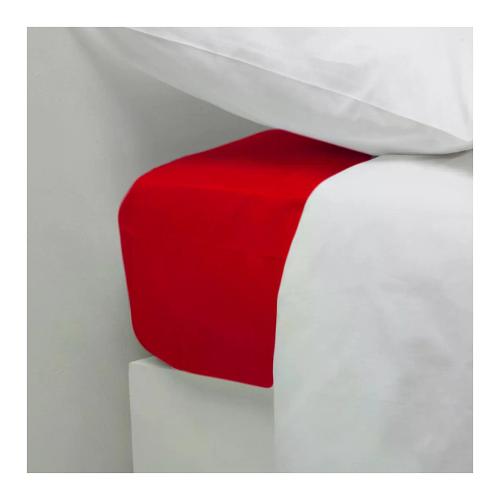 Happidea Lenzuola con angoli una piazza 4 & 4 OTTO T0010 Rosso