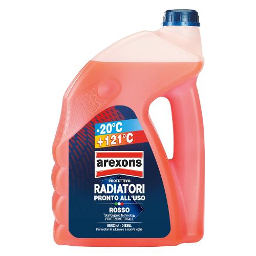 Arexons Liquido radiatore da -20° a 121°C Rosso tanica lt 4,5 8014