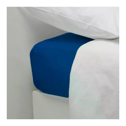 Happidea Lenzuola con angoli piazza e mezza 4 & 4 OTTO 0027 Blu royal